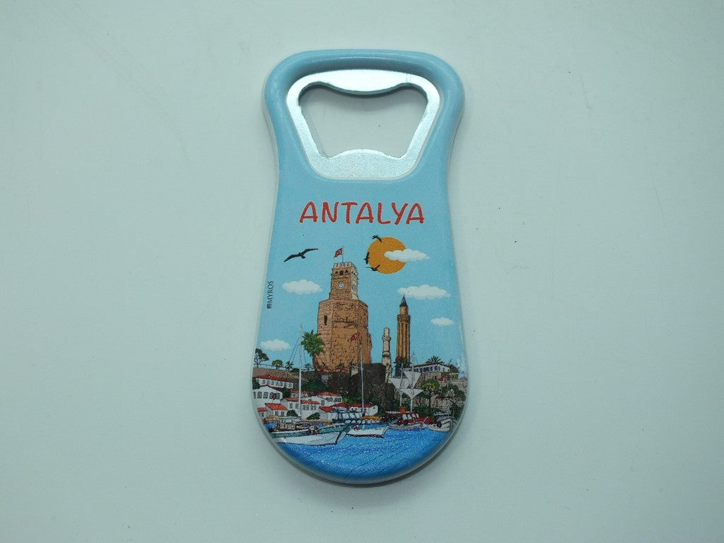 Antalya Temalı Klasik Açacak Magnet